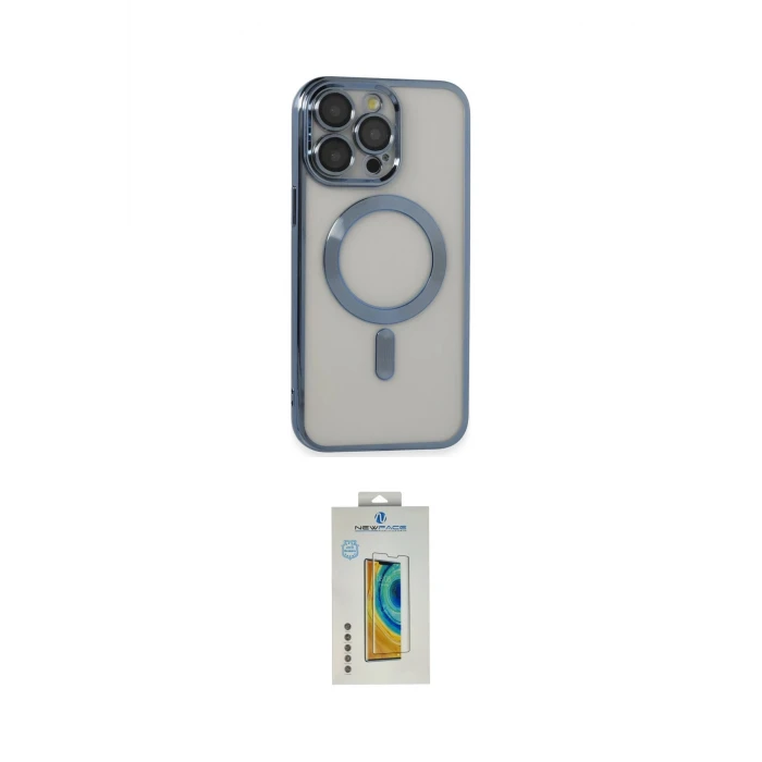 ieg™ iPhone 14 Pro Max Kılıf Nova Işık Özel Seri - Siyah Polymer Nano Ekran Koruyucu