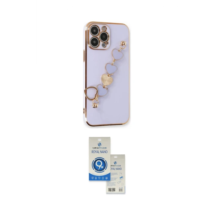 ieg™ iPhone 14 Pro Max Kılıf Nova Işık Prime - Şeffaf Royal Nano Ekran Koruyucu