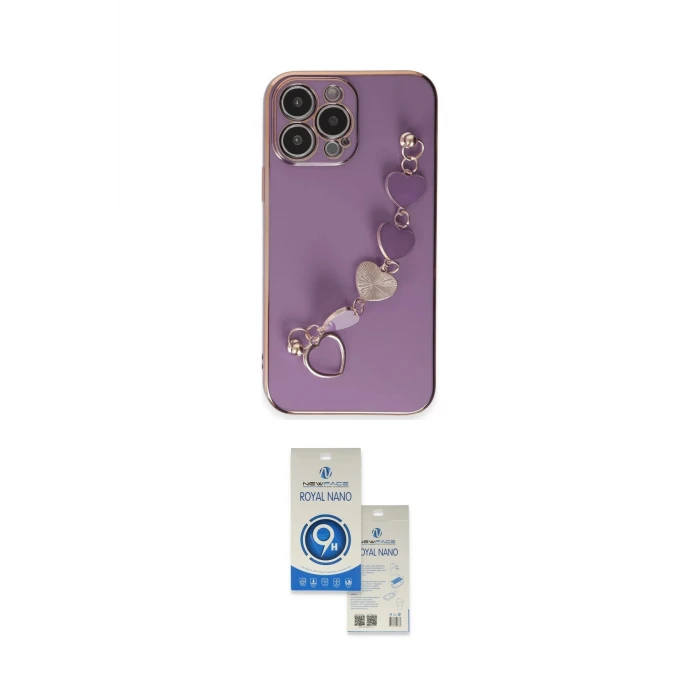 ieg™ iPhone 14 Pro Max Kılıf Nova Işık Prime - Şeffaf Royal Nano Ekran Koruyucu