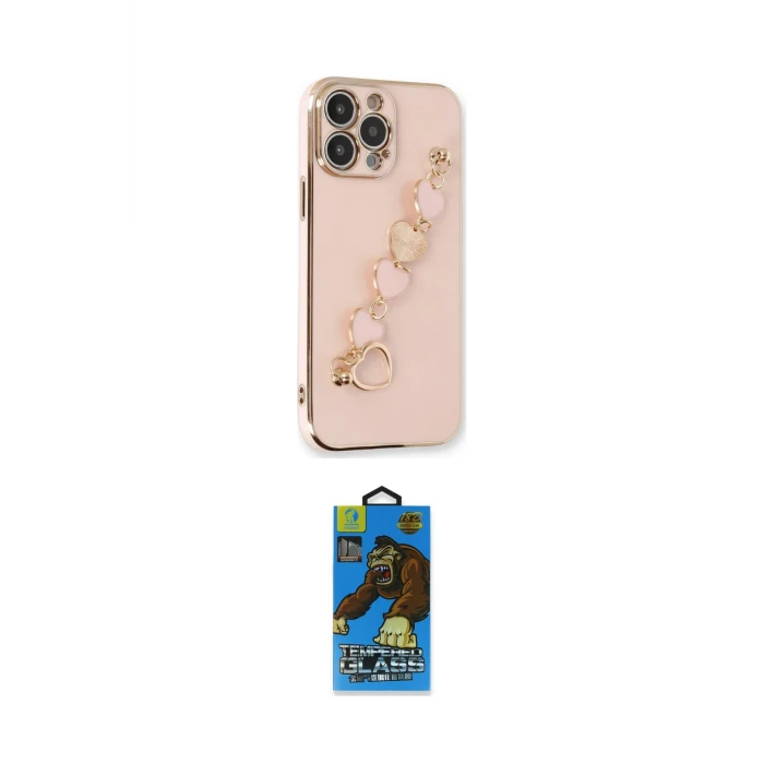 ieg™ iPhone 14 Pro Max Kılıf Nova Işık Prime - Siyah 18D Cam Ekran Koruyucu