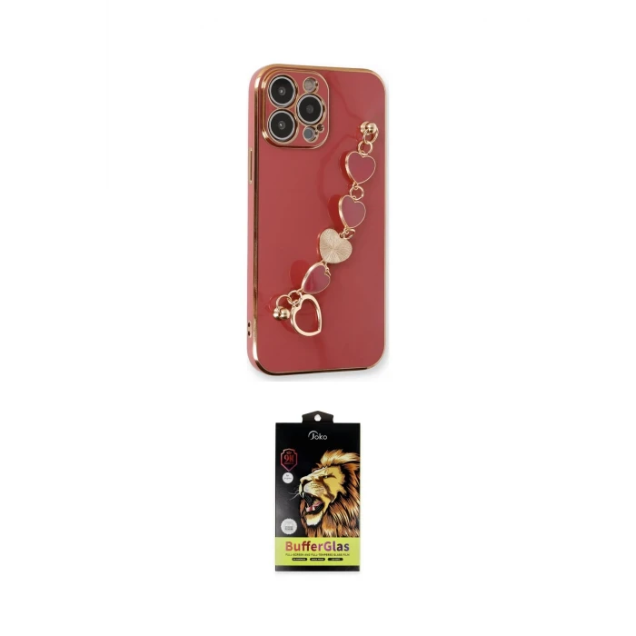 ieg™ iPhone 14 Pro Max Kılıf Nova Işık Prime - Siyah Buffer Cam Ekran Koruyucu