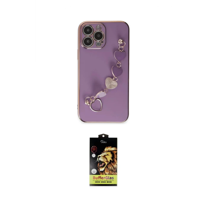 ieg™ iPhone 14 Pro Max Kılıf Nova Işık Prime - Siyah Buffer Cam Ekran Koruyucu