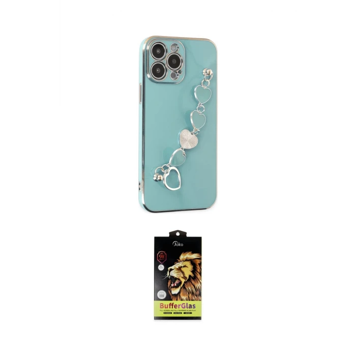 ieg™ iPhone 14 Pro Max Kılıf Nova Işık Prime - Siyah Buffer Cam Ekran Koruyucu