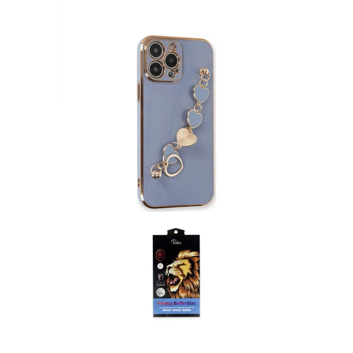 ieg™ iPhone 14 Pro Max Kılıf Nova Işık Prime - Siyah Buffer Hayalet Cam Ekran Koruyucu