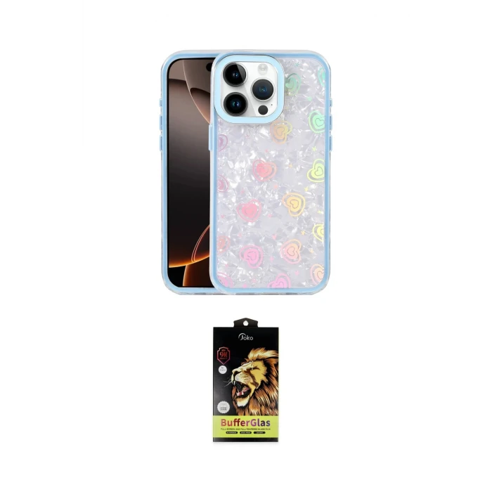 ieg™ iPhone 14 Pro Max Kılıf Odak Prime - Siyah Buffer Cam Ekran Koruyucu