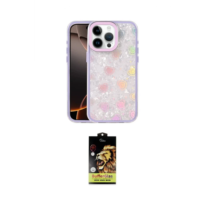 ieg™ iPhone 14 Pro Max Kılıf Odak Prime - Siyah Buffer Cam Ekran Koruyucu