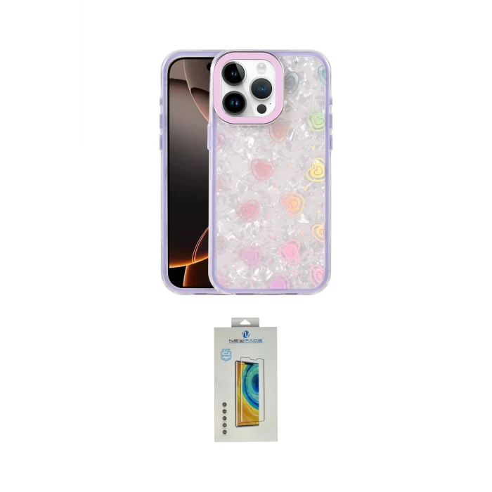 ieg™ iPhone 14 Pro Max Kılıf Odak Prime - Siyah Polymer Nano Ekran Koruyucu