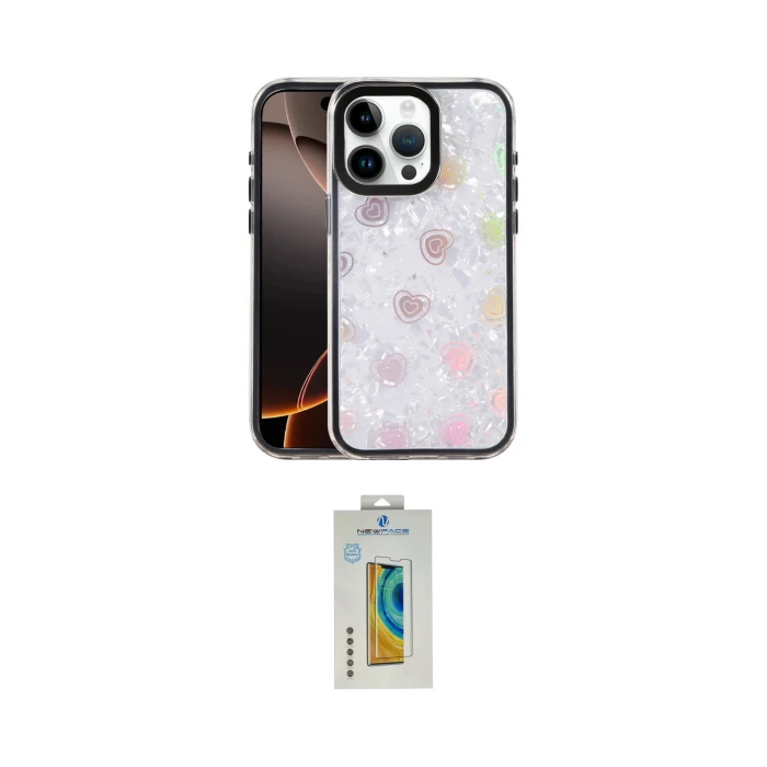 ieg™ iPhone 14 Pro Max Kılıf Odak Prime - Siyah Polymer Nano Ekran Koruyucu
