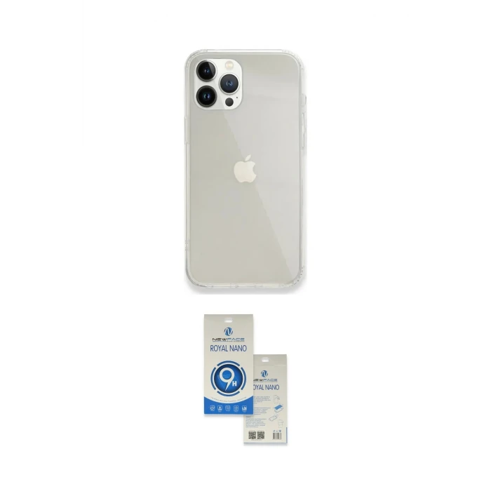 ieg™ iPhone 14 Pro Max Kılıf Vadi Asil Prime - Şeffaf Royal Nano Ekran Koruyucu