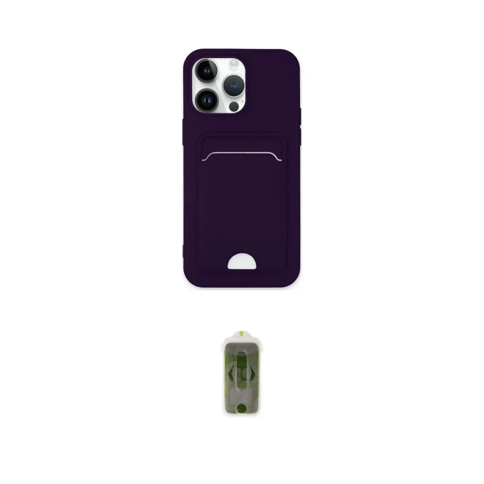 ieg™ iPhone 14 Pro Max Kılıf Vadi Çizgi Prime - Siyah Joko Magic 5D Hayalet Cam