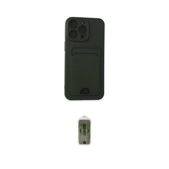 ieg™ iPhone 14 Pro Max Kılıf Vadi Çizgi Prime - Siyah Joko Magic 5D Hayalet Cam