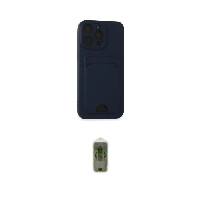 ieg™ iPhone 14 Pro Max Kılıf Vadi Çizgi Prime - Siyah Joko Magic 5D Hayalet Cam
