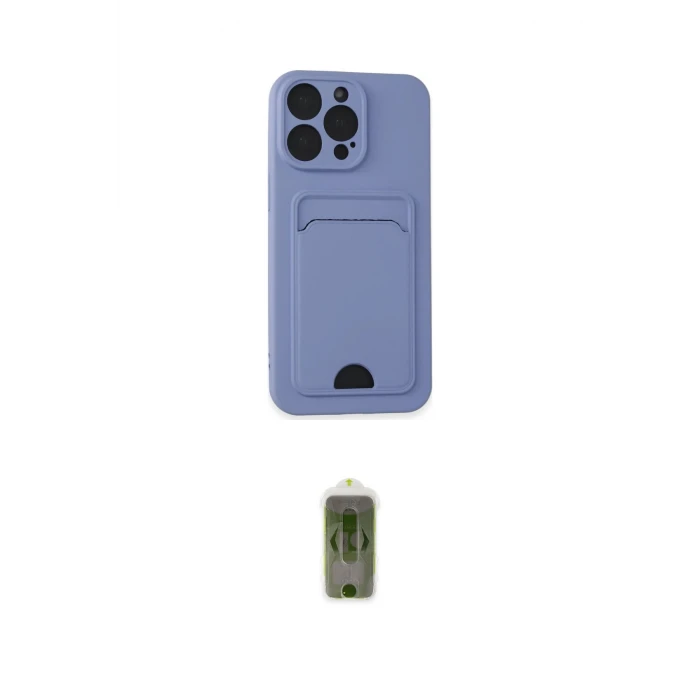 ieg™ iPhone 14 Pro Max Kılıf Vadi Çizgi Prime - Siyah Joko Magic 5D Hayalet Cam