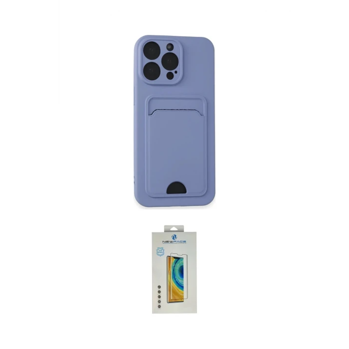 ieg™ iPhone 14 Pro Max Kılıf Vadi Çizgi Prime - Siyah Polymer Nano Ekran Koruyucu