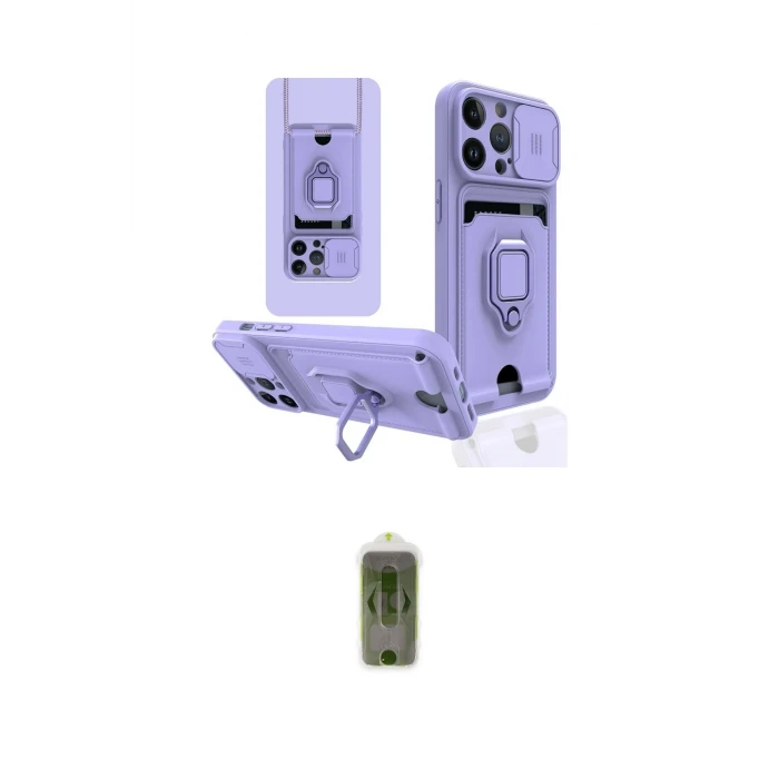 ieg™ iPhone 14 Pro Max Kılıf Vadi Form Prime - Siyah Joko Magic 5D Hayalet Cam