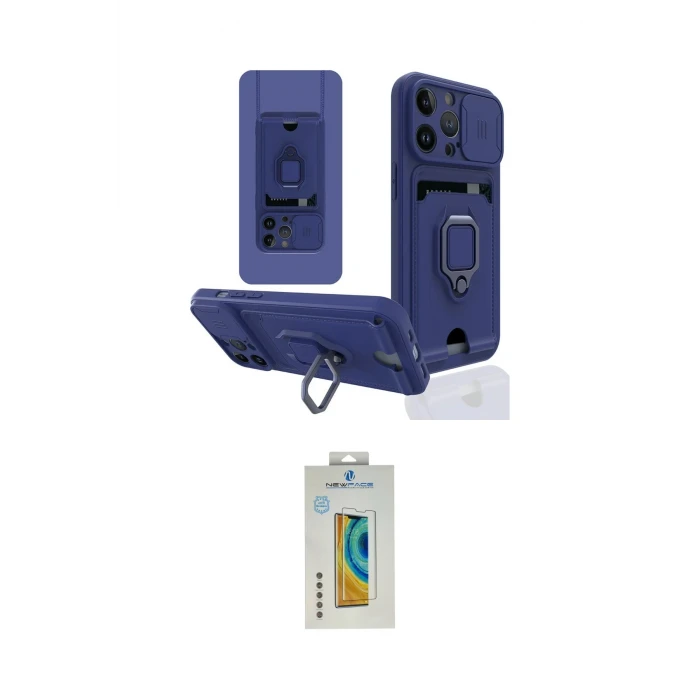 ieg™ iPhone 14 Pro Max Kılıf Vadi Form Prime - Siyah Polymer Nano Ekran Koruyucu