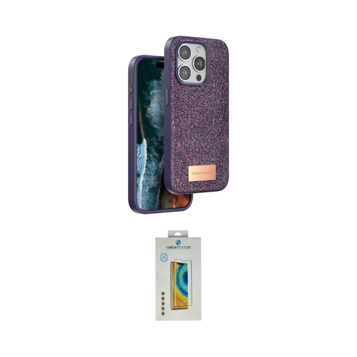 ieg™ iPhone 14 Pro Max Kılıf Vadi Klasik Serisi - Siyah Polymer Nano Ekran Koruyucu
