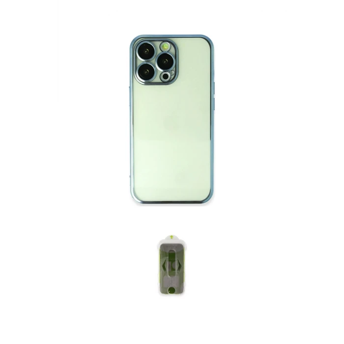 ieg™ iPhone 14 Pro Max Kılıf Vadi Minimal - Siyah Joko Magic 5D Hayalet Cam