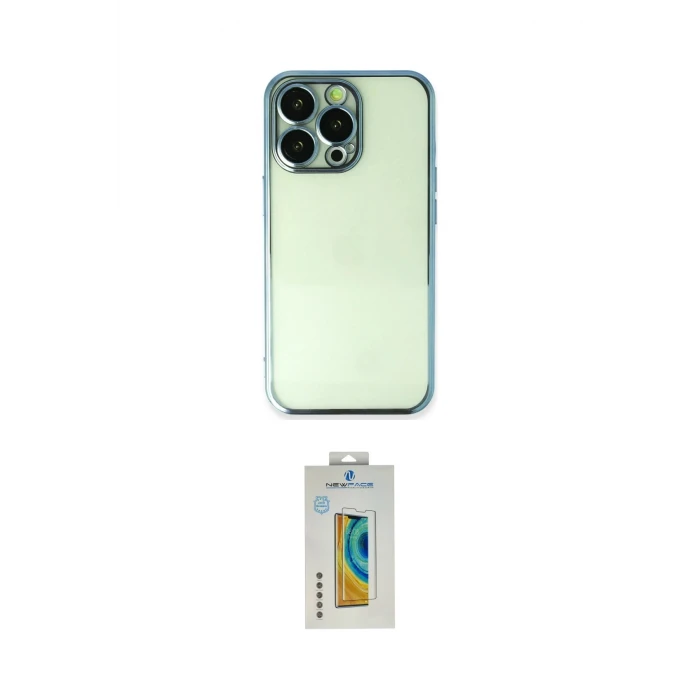 ieg™ iPhone 14 Pro Max Kılıf Vadi Minimal - Siyah Polymer Nano Ekran Koruyucu