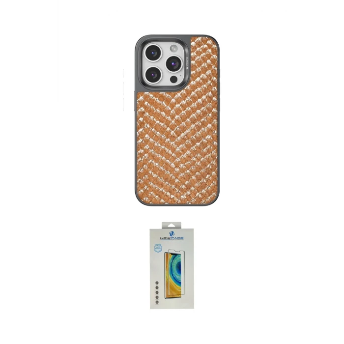 ieg™ iPhone 14 Pro Max Kılıf Vadi Özel Seri - Siyah Polymer Nano Ekran Koruyucu