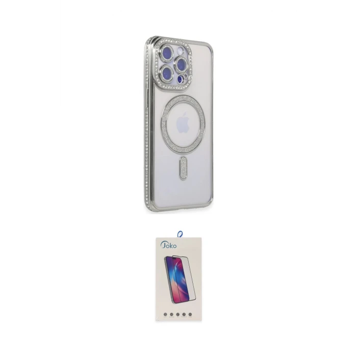 ieg™ iPhone 14 Pro Max Kılıf Zirve Doku Prime - Siyah Joko 5D Cam