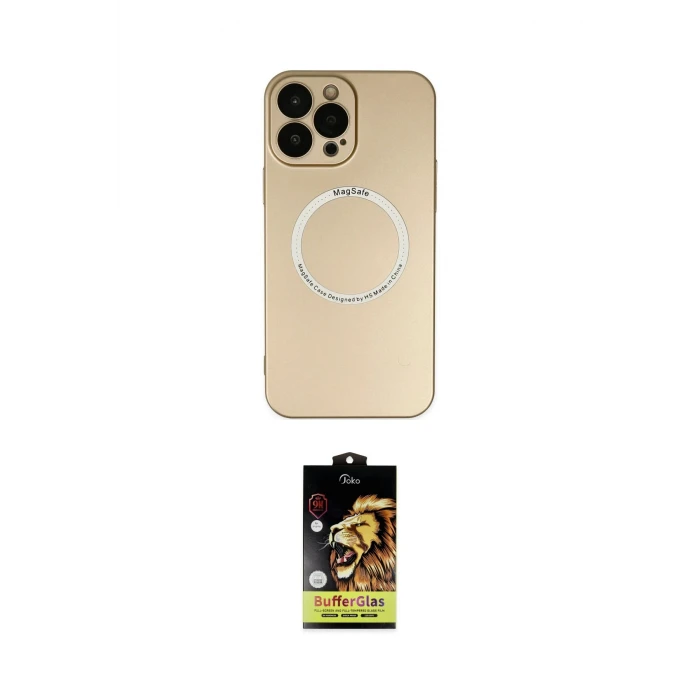 ieg™ iPhone 14 Pro Max Kılıf Zirve Klasik Prime - Siyah Buffer Cam Ekran Koruyucu