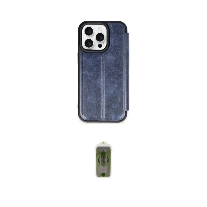 ieg™ iPhone 14 Pro Max Kılıf Zirve Yansıma Serisi - Siyah Joko Magic 5D Hayalet Cam