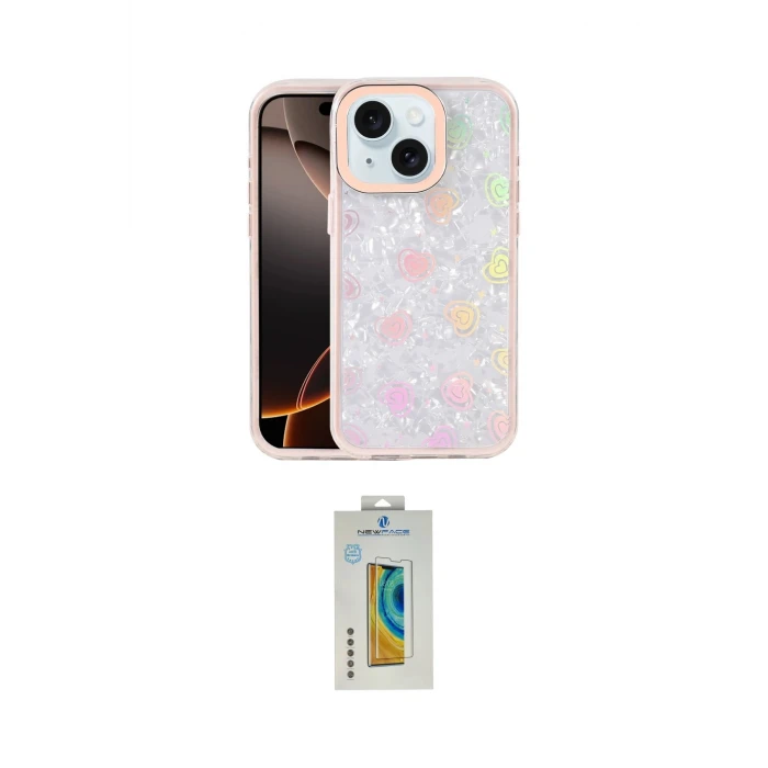 ieg™ iPhone 15 Kılıf Odak Prime - Siyah Polymer Nano Ekran Koruyucu