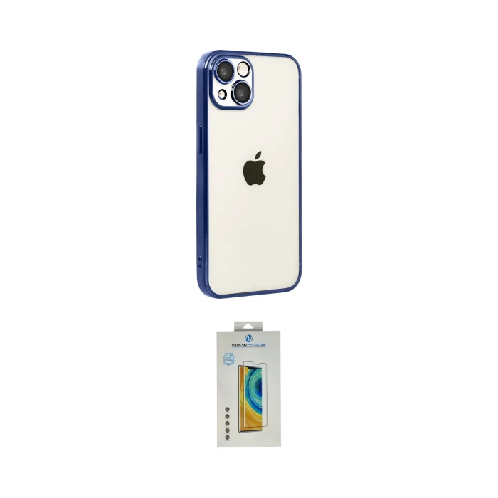 ieg™ iPhone 15 Kılıf Vadi Minimal - Siyah Polymer Nano Ekran Koruyucu