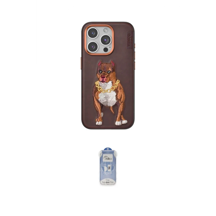 ieg™ iPhone 15 Pro Kılıf Nova Form Koleksiyonu - Siyah Joko Magic 5D Cam