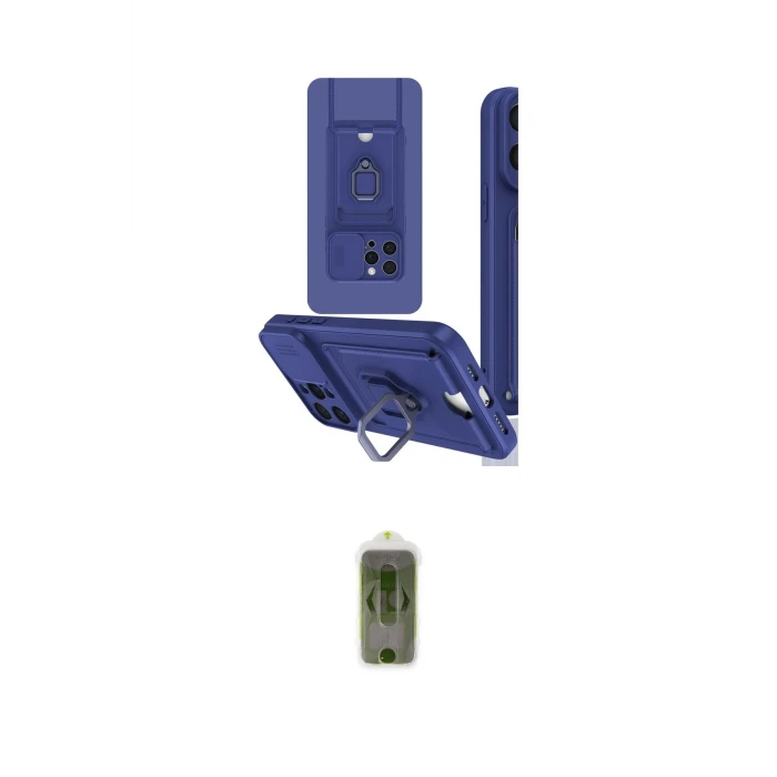 ieg™ iPhone 15 Pro Kılıf Vadi Form Prime - Siyah Joko Magic 5D Hayalet Cam