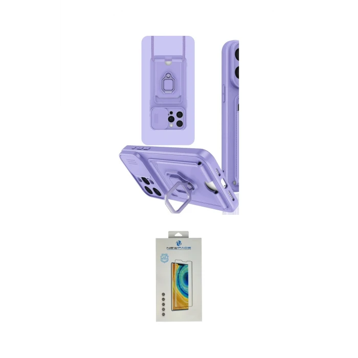 ieg™ iPhone 15 Pro Kılıf Vadi Form Prime - Siyah Polymer Nano Ekran Koruyucu