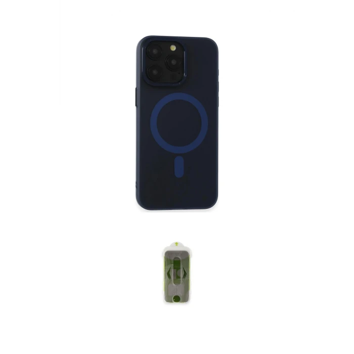 ieg™ iPhone 15 Pro Kılıf Yadigar Işık - Siyah Joko Magic 5D Hayalet Cam