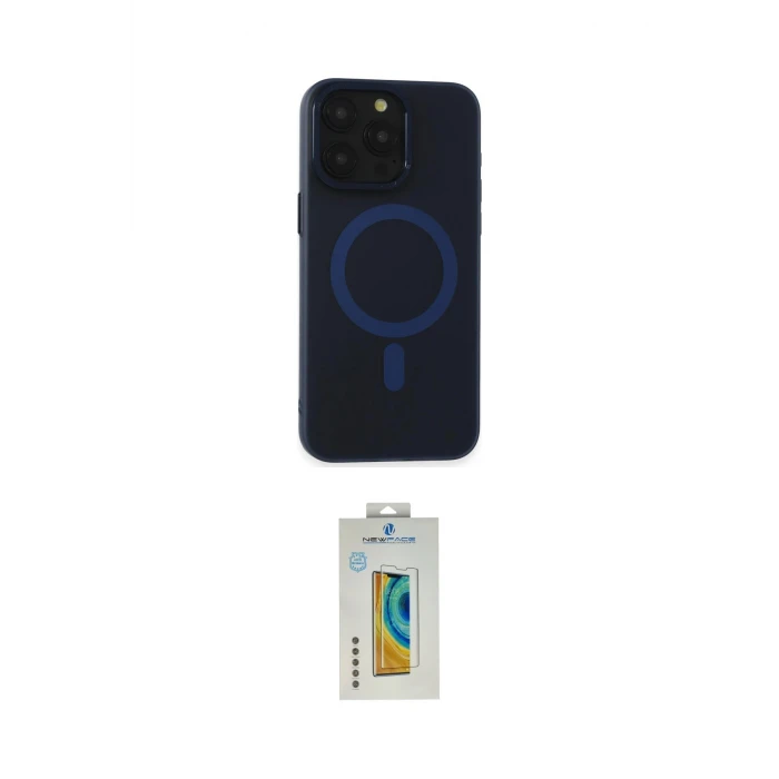 ieg™ iPhone 15 Pro Kılıf Yadigar Işık - Siyah Polymer Nano Ekran Koruyucu