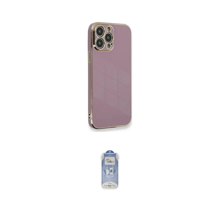 ieg™ iPhone 15 Pro Kılıf Yankı Serisi - Siyah Joko Magic 5D Cam