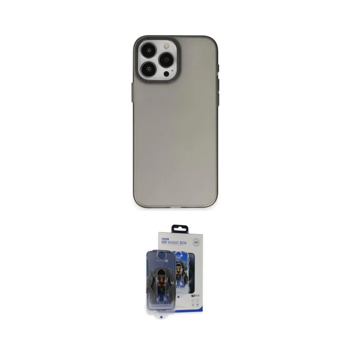 ieg™ iPhone 15 Pro Max Kılıf Ahenk Çizgi Prime - Siyah Vanessa Magic Cam