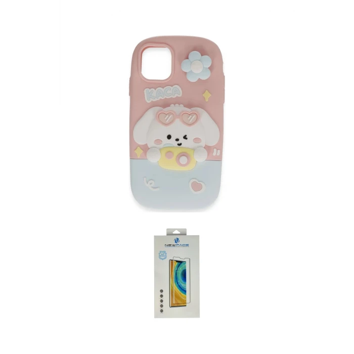 ieg™ iPhone 15 Pro Max Kılıf Akış Yansıma - Siyah Polymer Nano Ekran Koruyucu