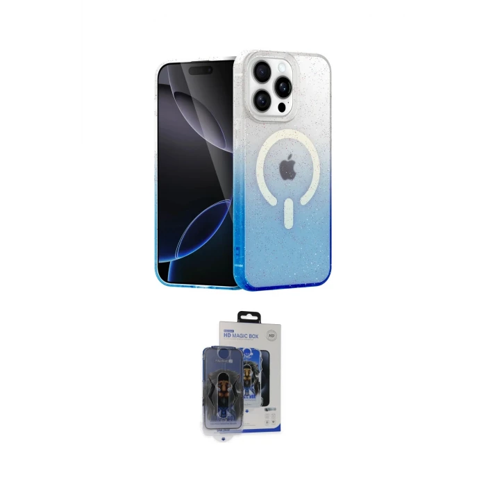 ieg™ iPhone 15 Pro Max Kılıf Eksen Minimal Özel Seri - Siyah Vanessa Magic Cam