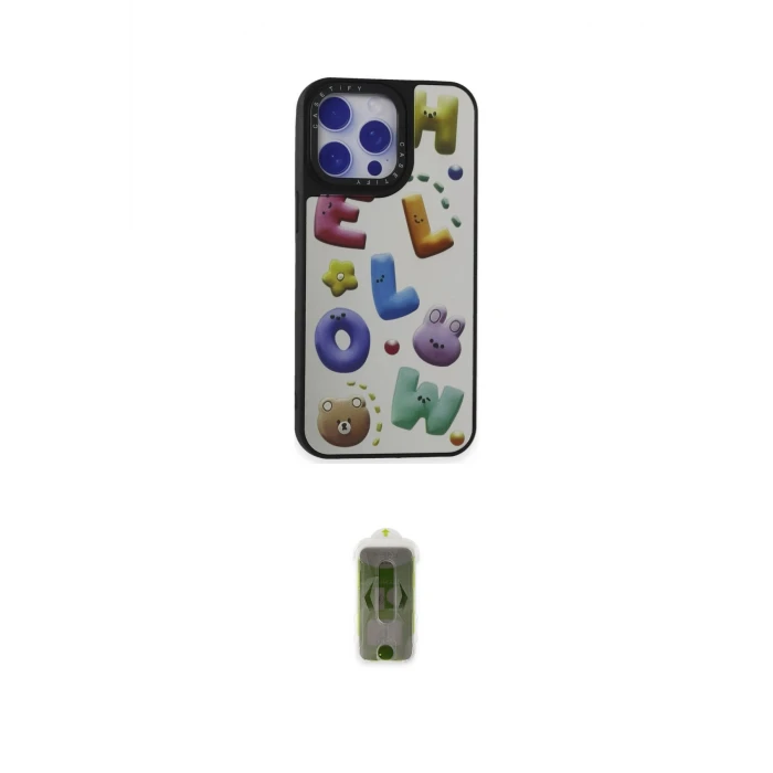 ieg™ iPhone 15 Pro Max Kılıf Odak Klasik Serisi - Siyah Joko Magic 5D Hayalet Cam