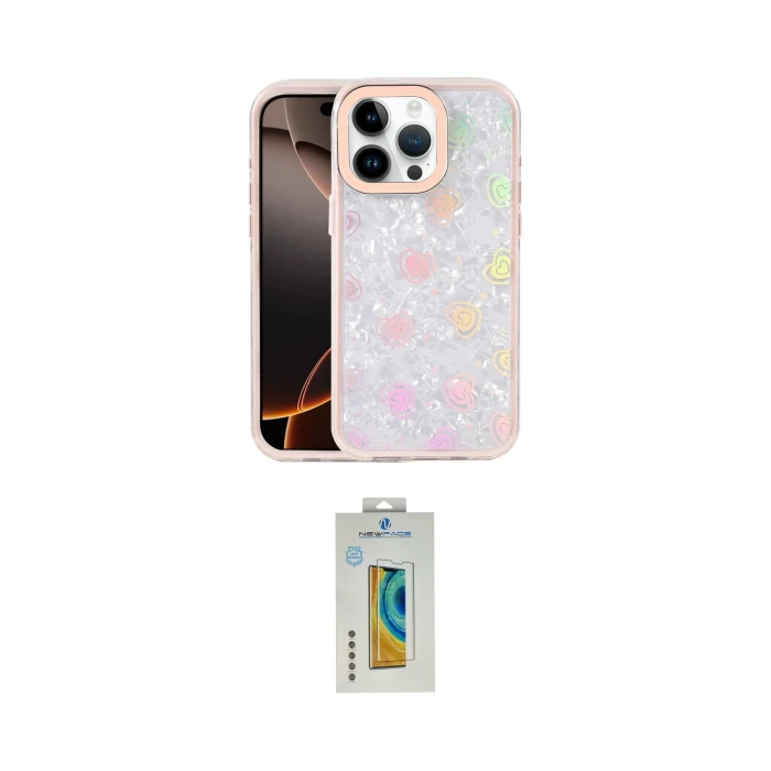 ieg™ iPhone 15 Pro Max Kılıf Odak Prime - Siyah Polymer Nano Ekran Koruyucu