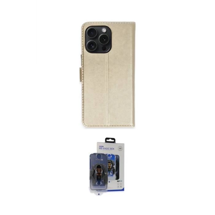 ieg™ iPhone 15 Pro Max Kılıf Siluet Işık Serisi - Siyah Vanessa Magic Cam