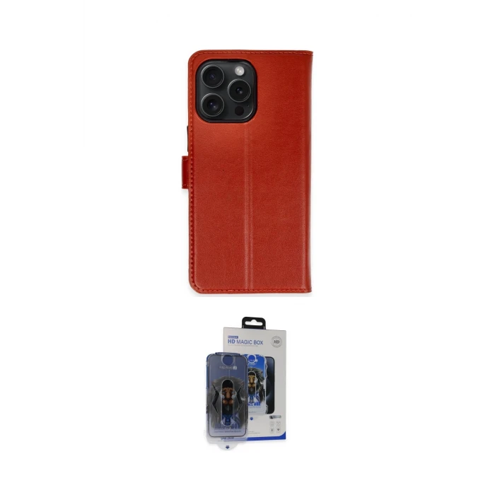 ieg™ iPhone 15 Pro Max Kılıf Siluet Işık Serisi - Siyah Vanessa Magic Cam