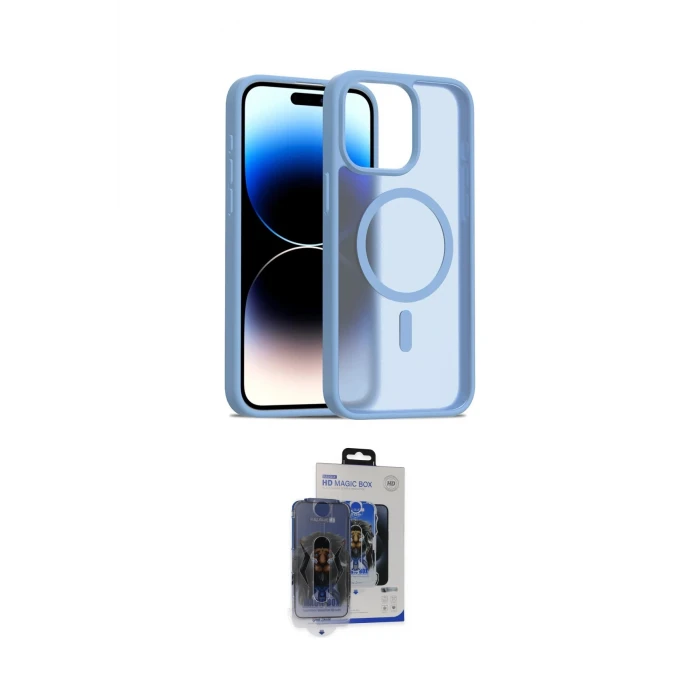 ieg™ iPhone 15 Pro Max Kılıf Siluet Minimal Prime - Siyah Vanessa Magic Cam