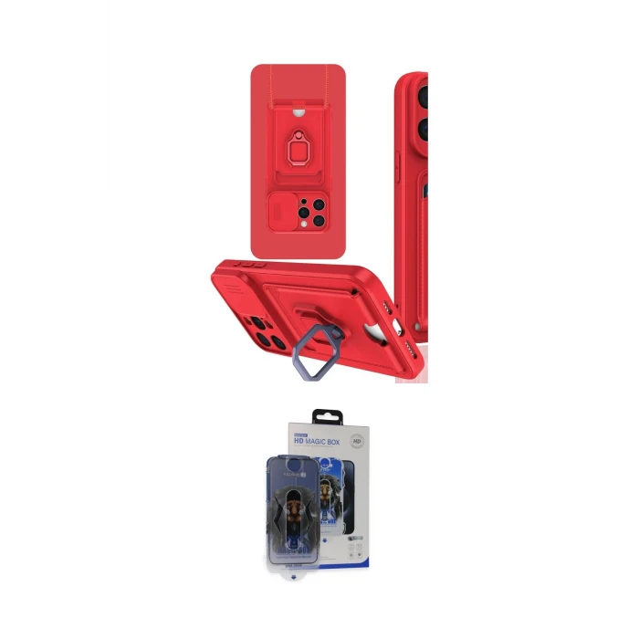 ieg™ iPhone 15 Pro Max Kılıf Vadi Form Prime - Siyah Vanessa Magic Cam