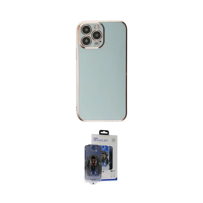 ieg™ iPhone 15 Pro Max Kılıf Yankı Serisi - Siyah Vanessa Magic Cam