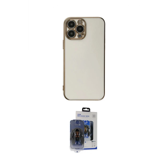 ieg™ iPhone 15 Pro Max Kılıf Yankı Serisi - Siyah Vanessa Magic Cam