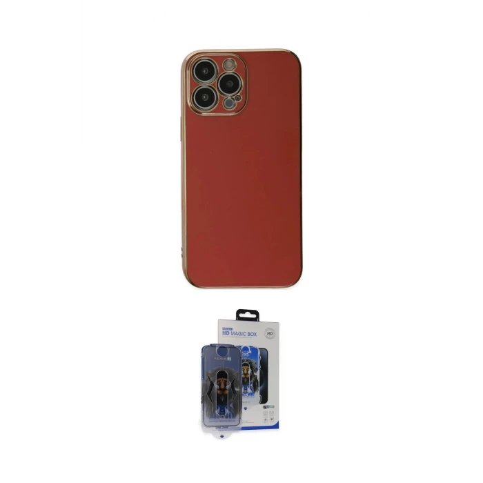 ieg™ iPhone 15 Pro Max Kılıf Yankı Serisi - Siyah Vanessa Magic Cam