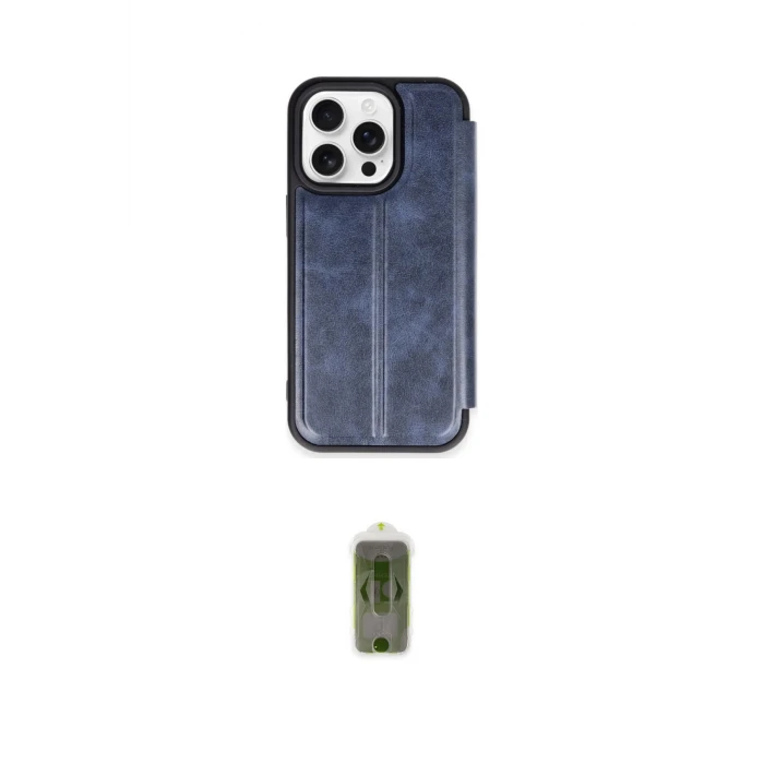 ieg™ iPhone 15 Pro Max Kılıf Zirve Yansıma Serisi - Siyah Joko Magic 5D Hayalet Cam