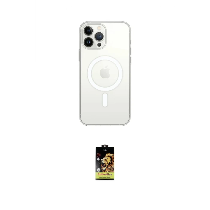 ieg™ iPhone 16 Pro Kılıf Kutup Klasik Serisi - Siyah Buffer Cam Ekran Koruyucu