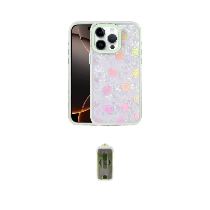 ieg™ iPhone 16 Pro Kılıf Odak Prime - Siyah Joko Magic 5D Hayalet Cam